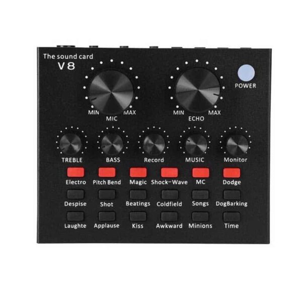 V8 Live audio sound card