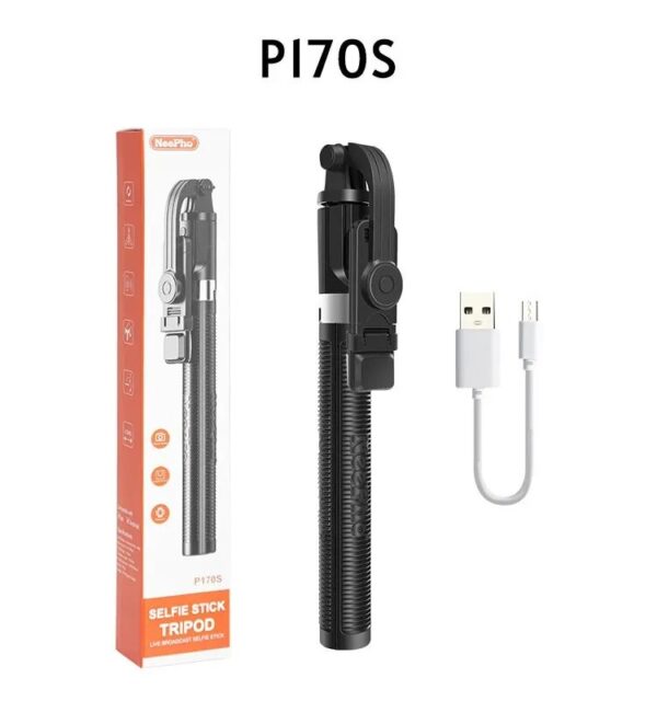 Neepho P-170s Selfie Stick and Tripod (নিফো P170S সেলফি স্টিক ও